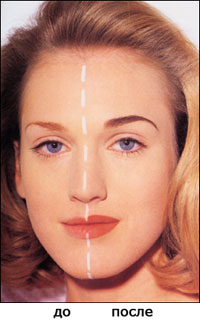 Перманентный макияж - до и после применения перманентного макияжа